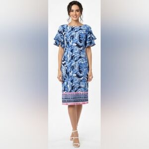 NWOT Lilly Pulitzer Dianna Bohemian Dress Size XS.